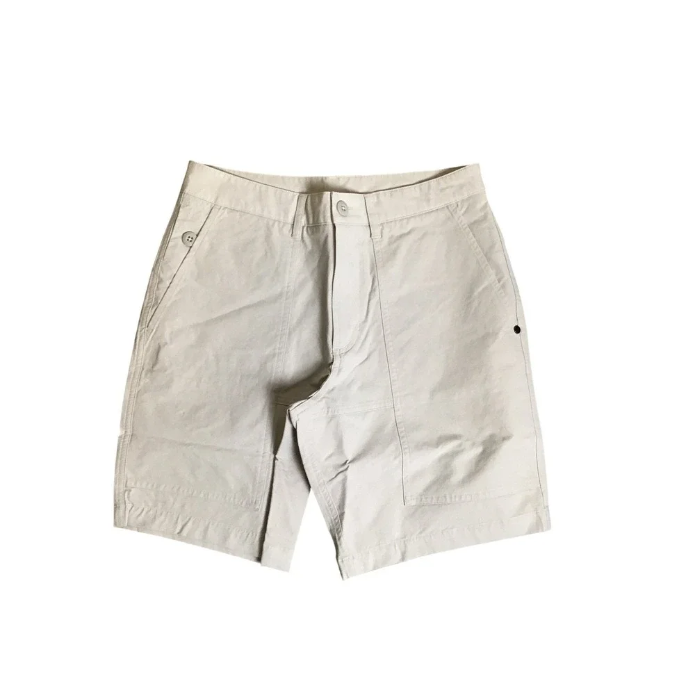 Vuori Men's‎ Oatmeal Classic Woven Shorts Size 28 NWT